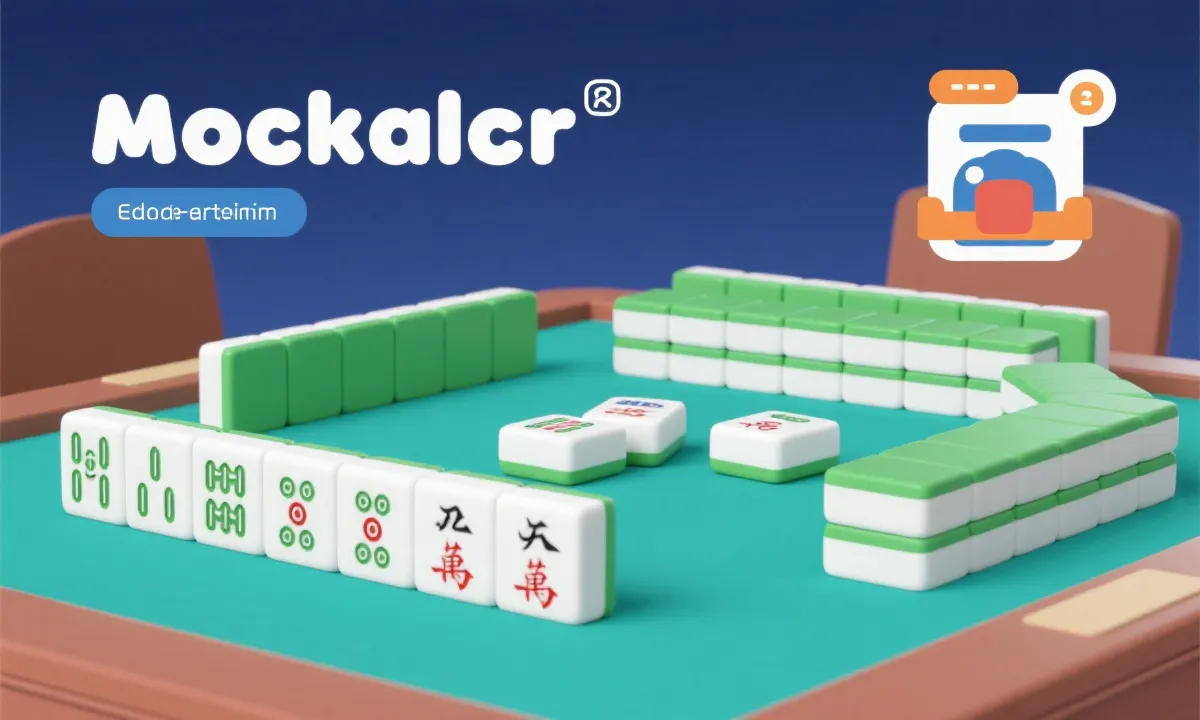 四川麻将规则教学动效示意图